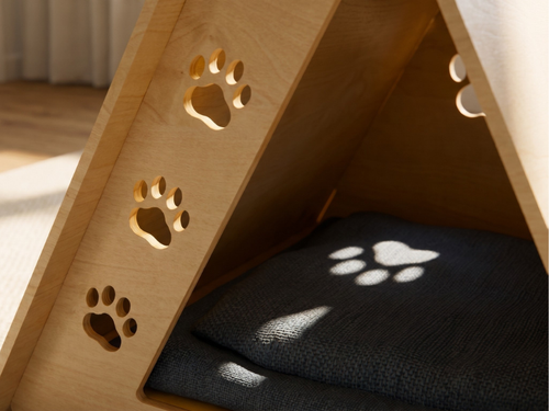 Triangle A-frame Cat Bed